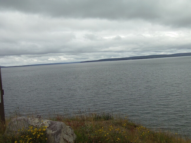 Yellowstone lake.