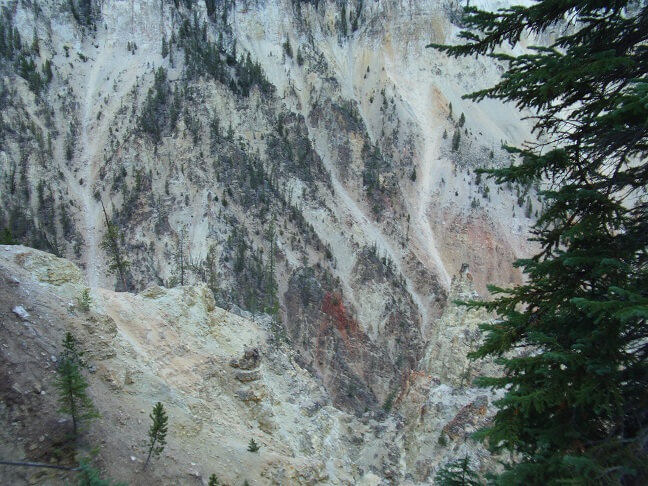 Yellowstone canyon.