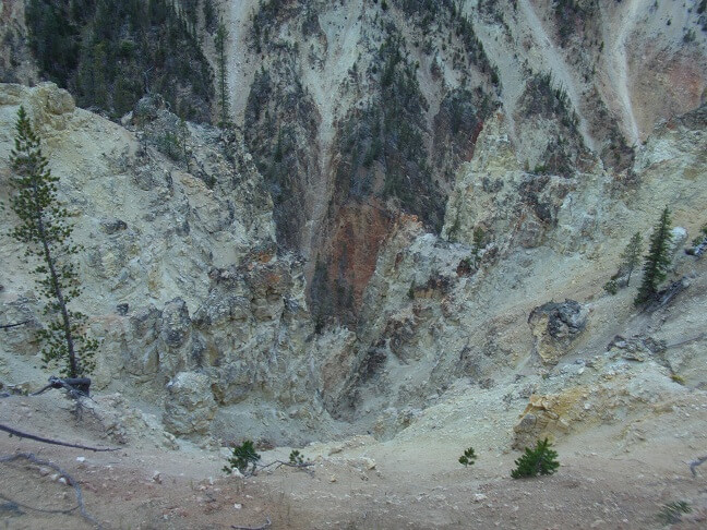 Yellowstone canyon.