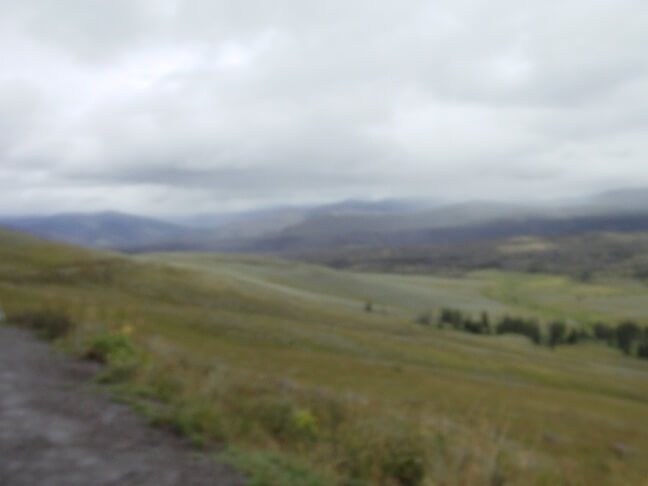 The northern part of Yellowstone.