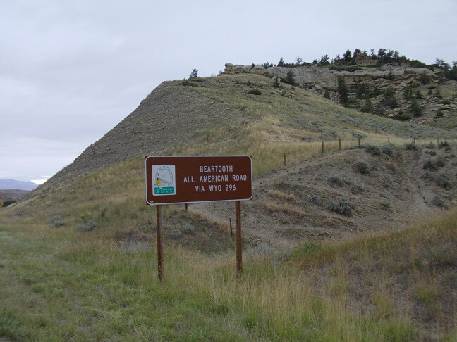 Heading onto the Chief Joseph Highway