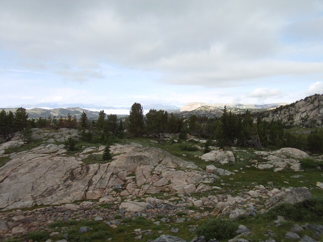 Going over Beartooth Pass.