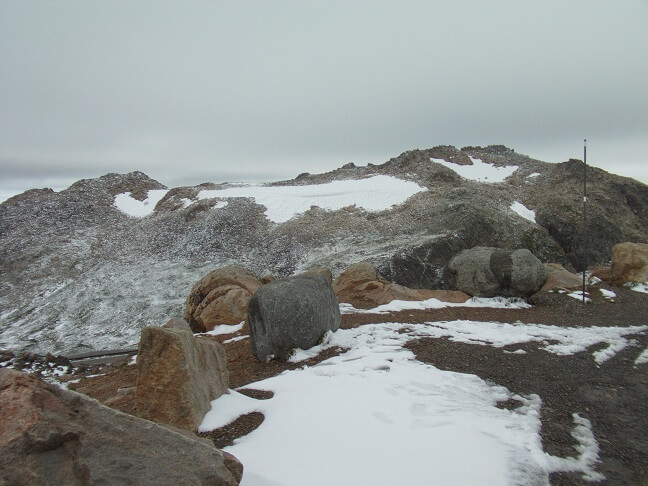 Going over Beartooth Pass.