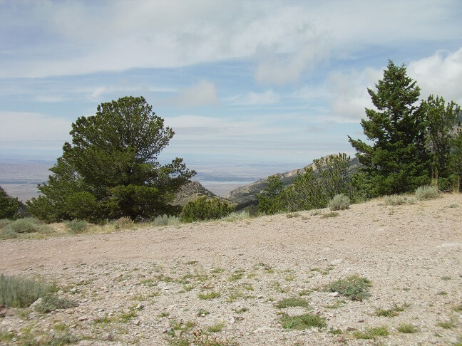 Riding through the Bighorn Mountains.