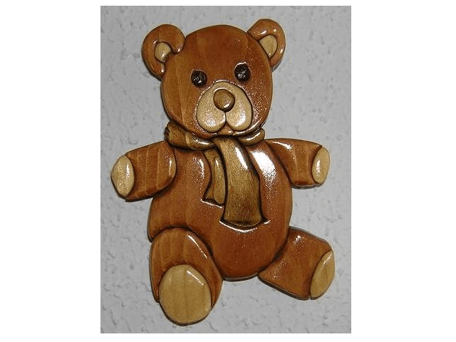 Teddy Bear Wall Plaque